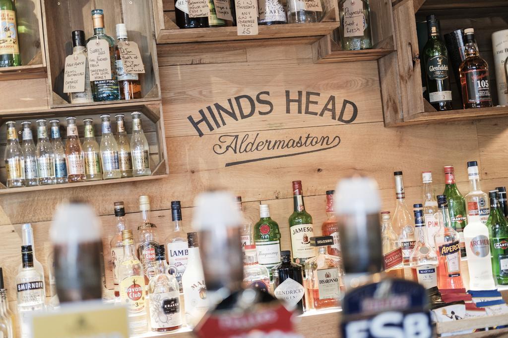 Hinds Head Hotell Aldermaston Eksteriør bilde